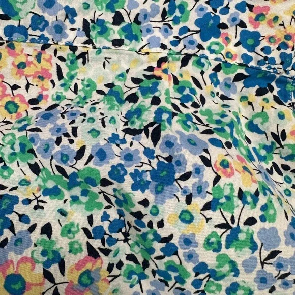 J.Crew‎ Mens Slim Fit Short Sleeve Button Down Shirts Lot of 3 Floral Bird Leaf - Picture 7 of 9